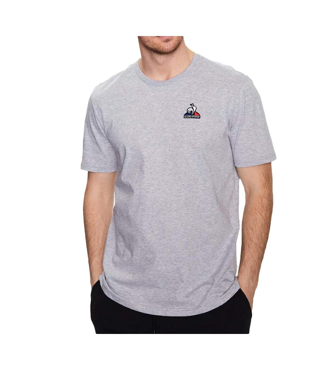 T-shirt gris homme le coq sportif 2310547 - s-1