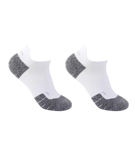Womens/ladies Logo No-show Socks White Karrimor