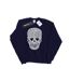 Disney Sweatshirt femme/femme avec tête de mort Clochette (Bleu marine) - UTBI40863-1