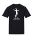 T-shirt Foot Motif Kane Motif/style Imprimé Graphique World Cup Homme Noir AWD-2