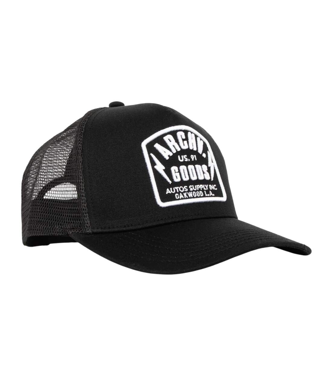 Casquette Auto Homme Noir Archive Design Studios-1
