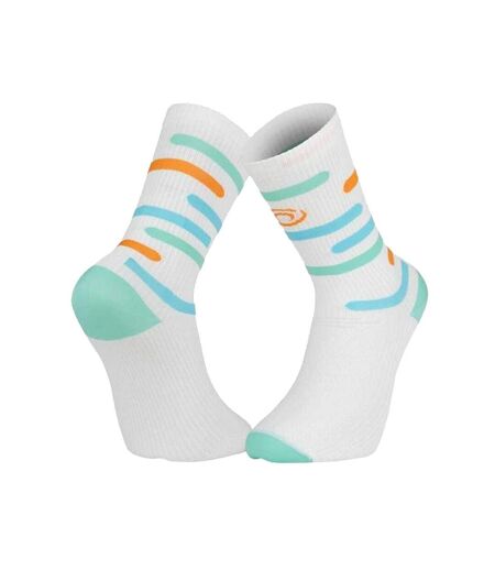 X1 paires de chaussettes blanches bv sport socquette light run