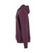 Mens heavy pullover hoodie plum purple Build Your Brand-3