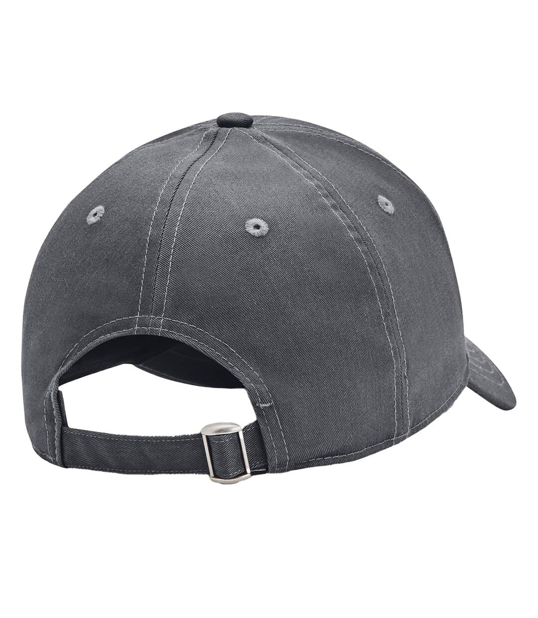 Mens Lockup Dad Hat Grey Under Armour-3