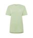 Womens/ladies Crew Neck Oversized T-shirt Seafoam White Umbro-1