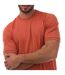 T-shirt Motif/style Uni Homme Orange Boss-4
