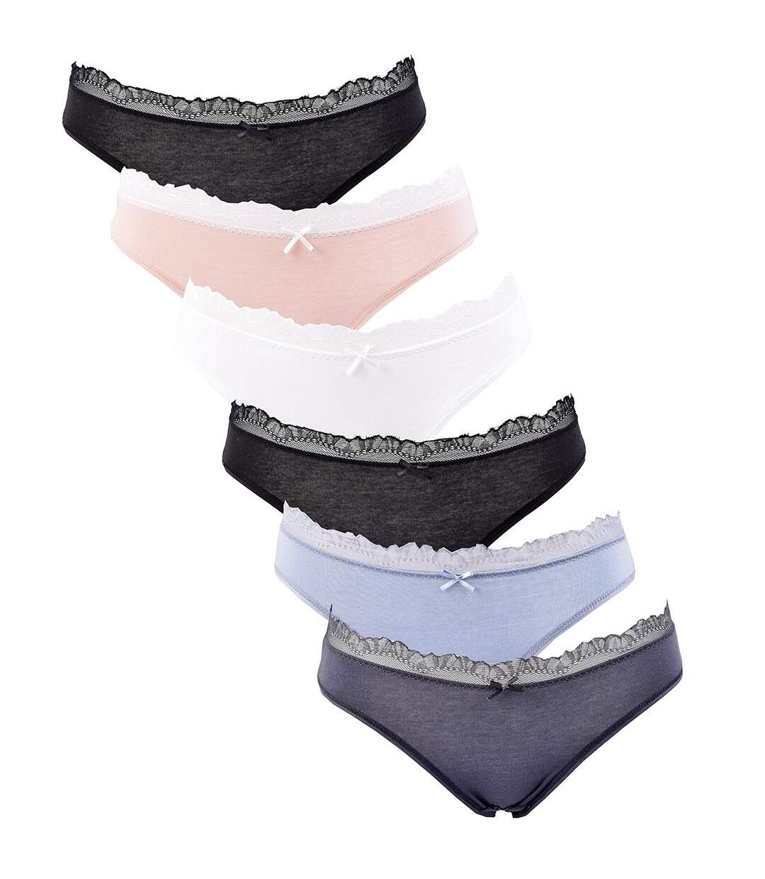 Culotte CXL By LACROIX X6 Pack de 6 Dentelle CXL1190-2