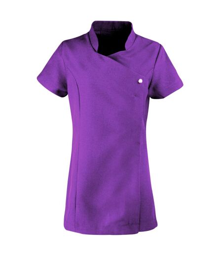 Ladies/womens *blossom* Tunic / Health Beauty & Spa / Workwear Purple Premier