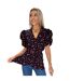 Haut Portefeuille Motif/style Floral Femme Noir AX Paris-3