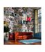 Papier Peint Banksy a Collage 50x1000cm-1