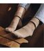 Steven - 3 Paires Femme Chaussettes Laine Mi-mollet Respirant Chaudes-3