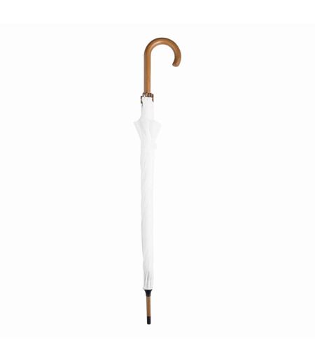 Parapluie Droit Motif/style Poignée En Bois Tango 89 Cm X 103 Cm Blanc L-Merch