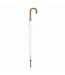 Parapluie Droit Motif/style Poignée En Bois Tango 89 Cm X 103 Cm Blanc L-Merch-3