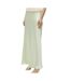 Jupe longue taille haute vert vero moda beatrice-1