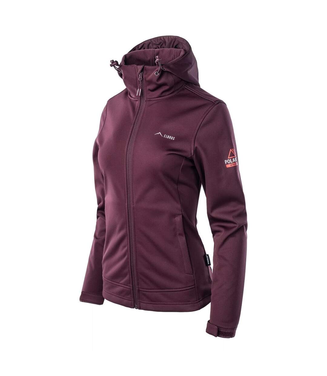 Veste softshell ifaro femme bordeaux Elbrus