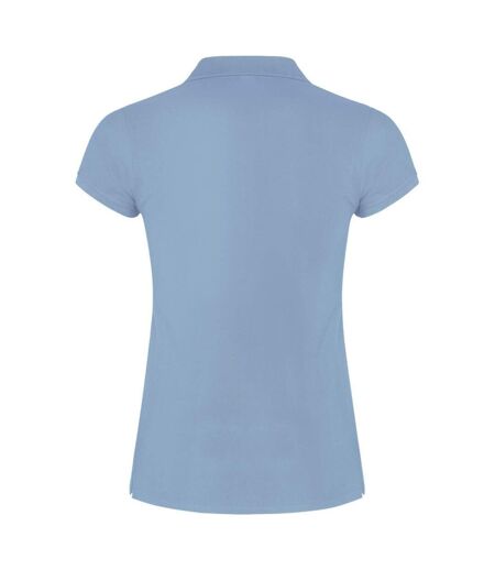 Polo Star Femme Bleu Ciel Roly