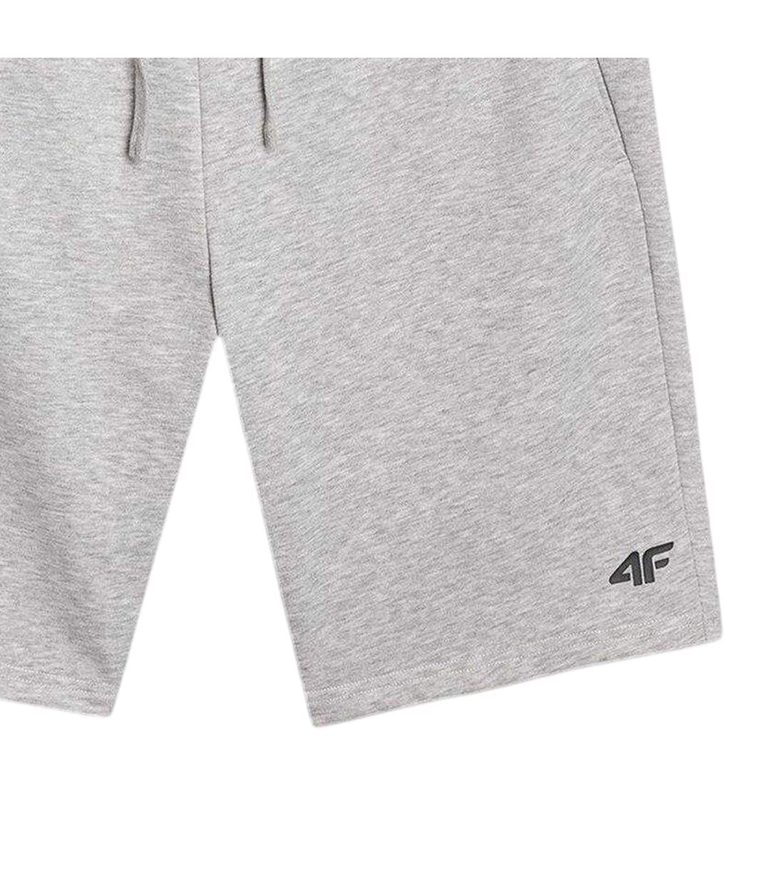 Mens Sweat Shorts Grey 4F-2