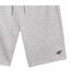 Mens Sweat Shorts Grey 4F-2