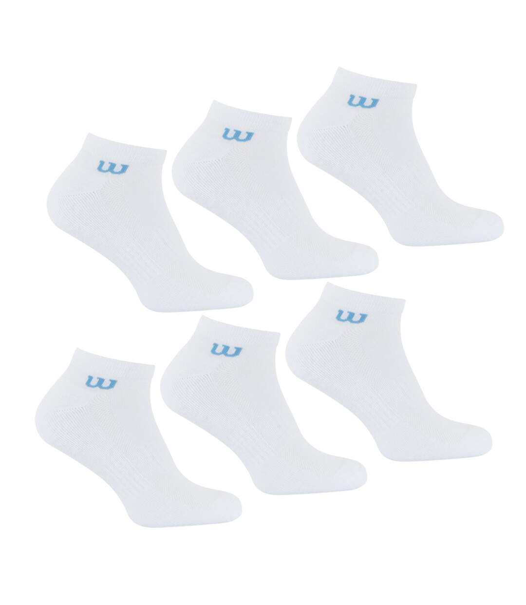 Lot de 6 paires de chaussettes basses homme Essentiel Wilson