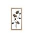 Décoration Murale Encadrée Girish 60cm Naturel & Noir-1