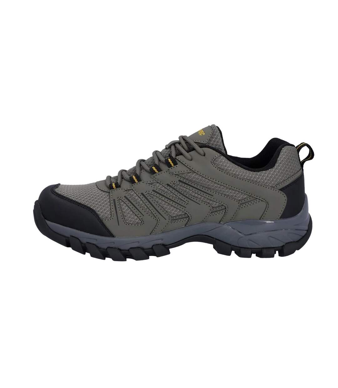 Chaussures Montantes De Randonnée Campana Homme Vieux Vert Kaki Jaune Hi-Tec-3