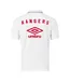 Mens Rangers Fc Short-sleeved Travel Polo Shirt Brilliant White Lollipop Umbro-2