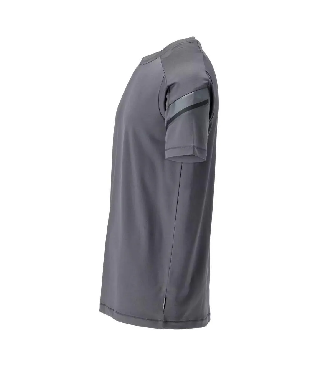 T-shirt Manches Courtes Customised Homme Gris Pierre Mascot-3