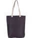 sac shopping en toile de jute - KI0229 - gris foncé-2