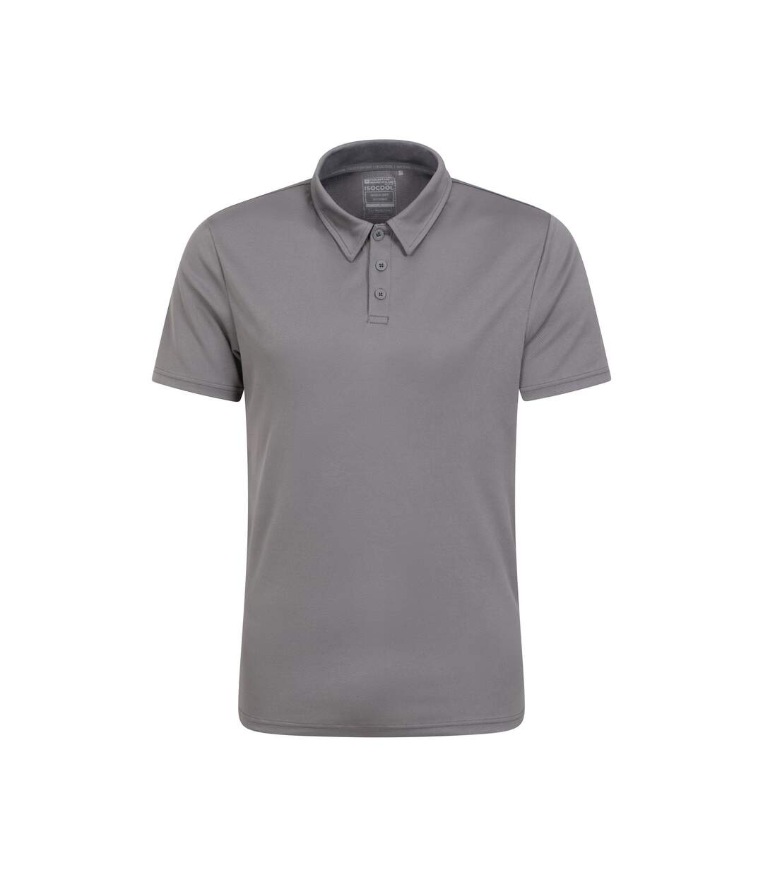 Polo endurance homme gris foncé Mountain Warehouse-1