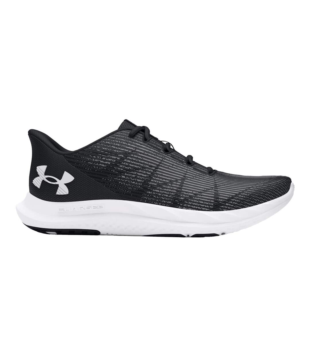 Baskets charged speed swift homme noir / blanc Under Armour-3