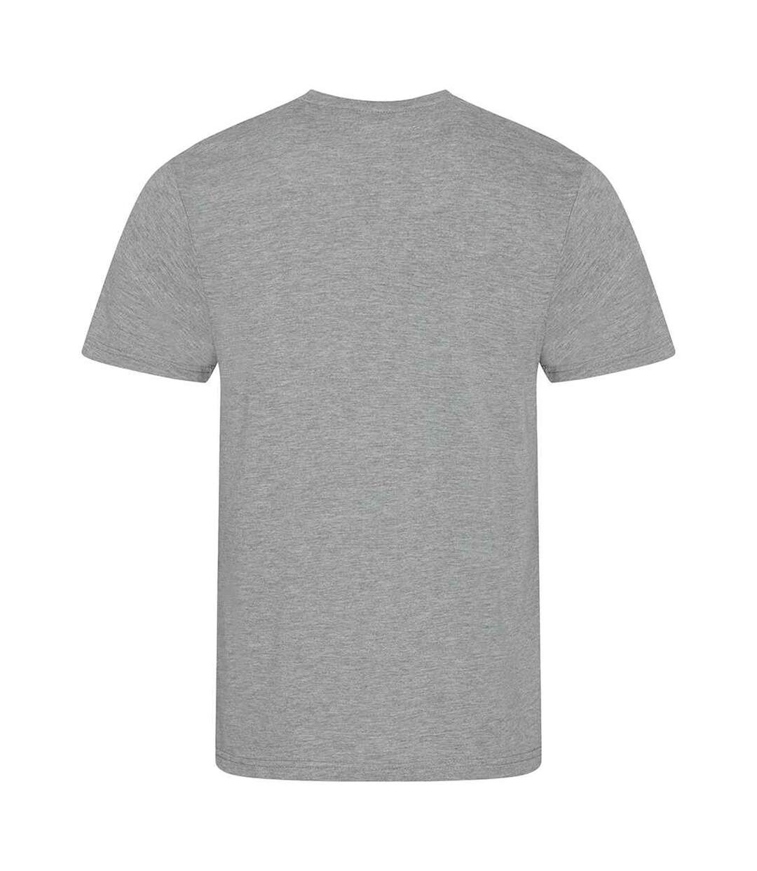 Mens triblend t-shirt heather grey Awdis-2