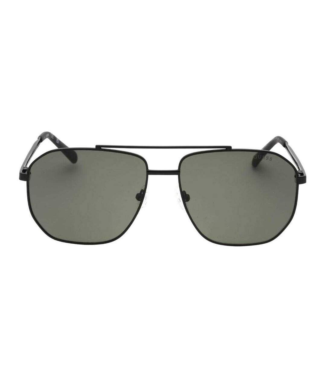 Lunettes De Soleil Homme Taille Unique Vert Noir Guess-1