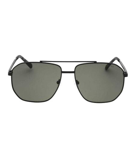Lunettes De Soleil Homme Taille Unique Vert Noir Guess