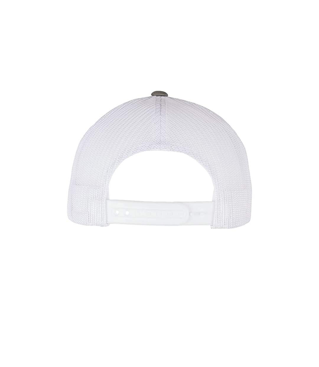 Casquette trucker classics adulte gris / blanc Flexfit-2