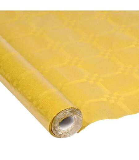 Nappe Papier Damassé Métalisé 1,18x5m Or