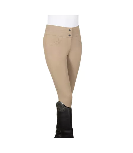 Pantalon D´équitation Style Strass Fenham Femme Taupe Coldstream