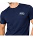 T-shirt homme col rond en jersey 140grm imprimé devant Log4 Vondutch-2