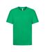 Classic Mens Ringspun Tee Kelly Green Casual-2