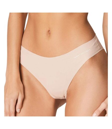 X3 Tangas Beige/Blanc/Noir Femme Tommy Hilfiger Underwear - S