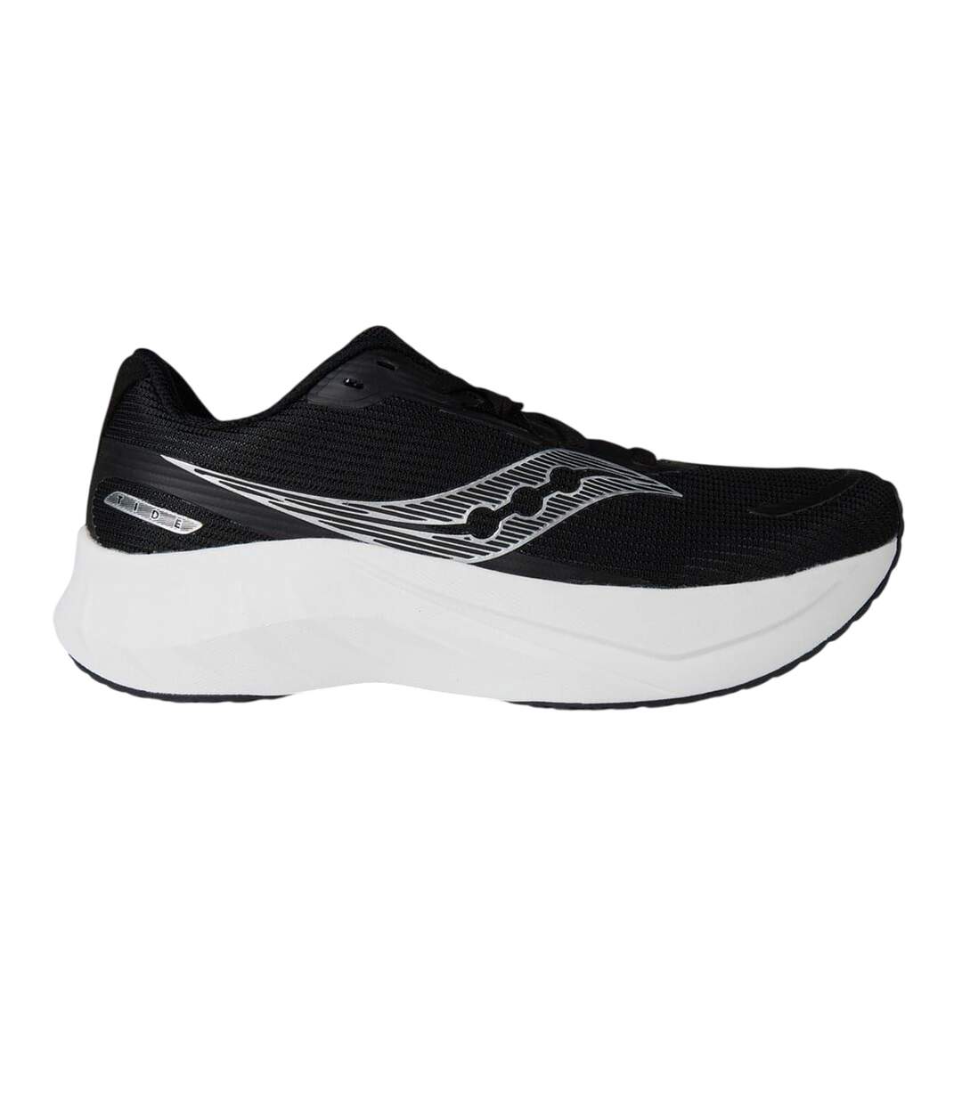 Womens/ladies Tide 2 Shoes Black White Saucony-1