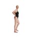 Maillot De Bain 1 Pièce Medalist Femme Noir Speedo-1