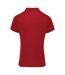 Premier Womens/Ladies Coolchecker Short Sleeve Pique Polo T-Shirt (Burgundy) - UTRW4402