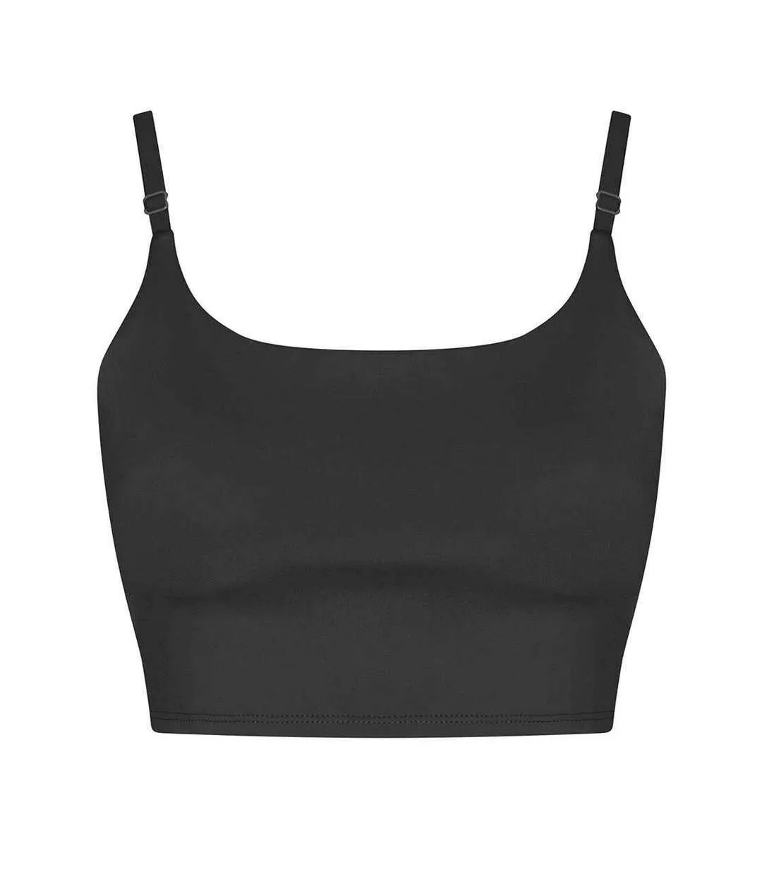 Brassière De Sport Femme Noir Vif AWDis Cool-1