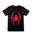 Spider-Man - T-shirt HANGING SPIDER - Adulte (Noir) - UTHE1744