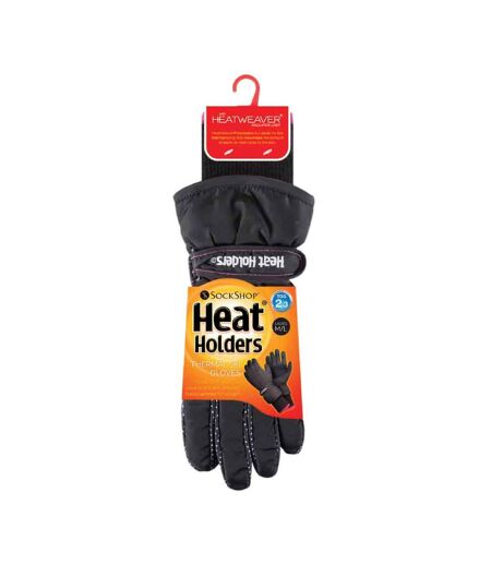 Ladies Soft Shell Waterproof Fleece Lined Winter Thermal Ski Gloves