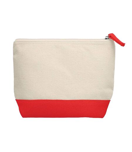Sac À Cosmétique Kleuren Taille Unique Rouge Beige MidOcean