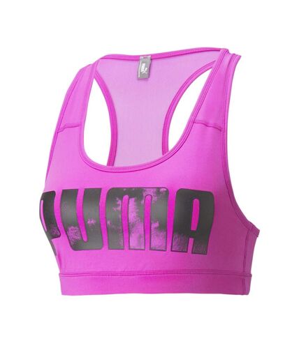 Brassière Fuchsia Femme Puma 4keeps Graphic - M