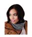 Snood-bonnet Combo Adulte Taille Unique Charbon Beechfield-3