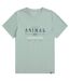 T-shirt Jacob Abersoch Homme Vert Animal-1