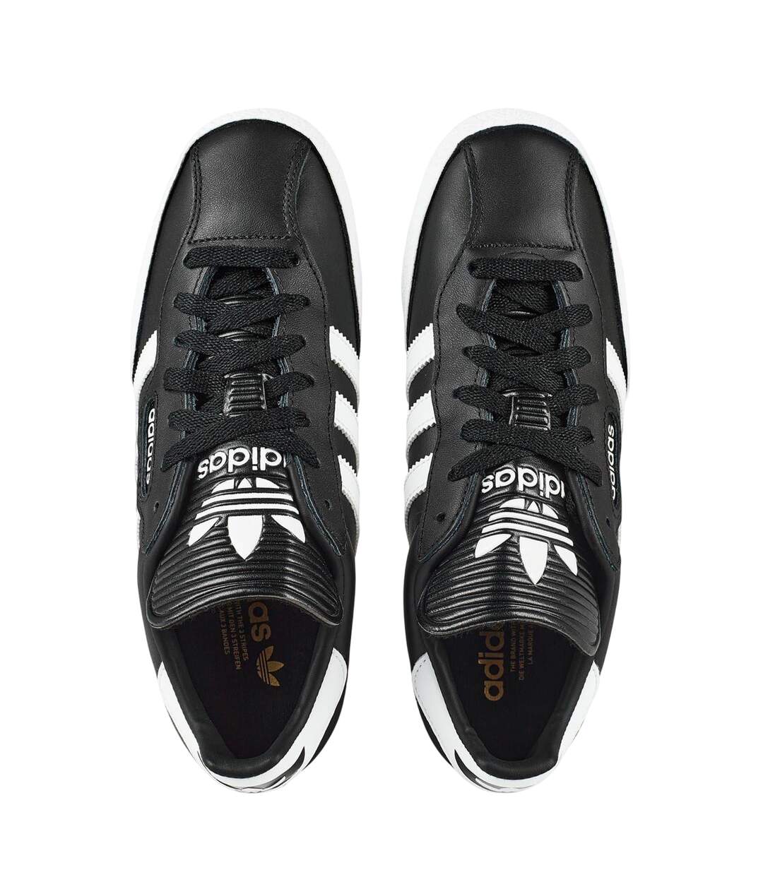 Baskets Samba Homme Noir Blanc Adidas-4